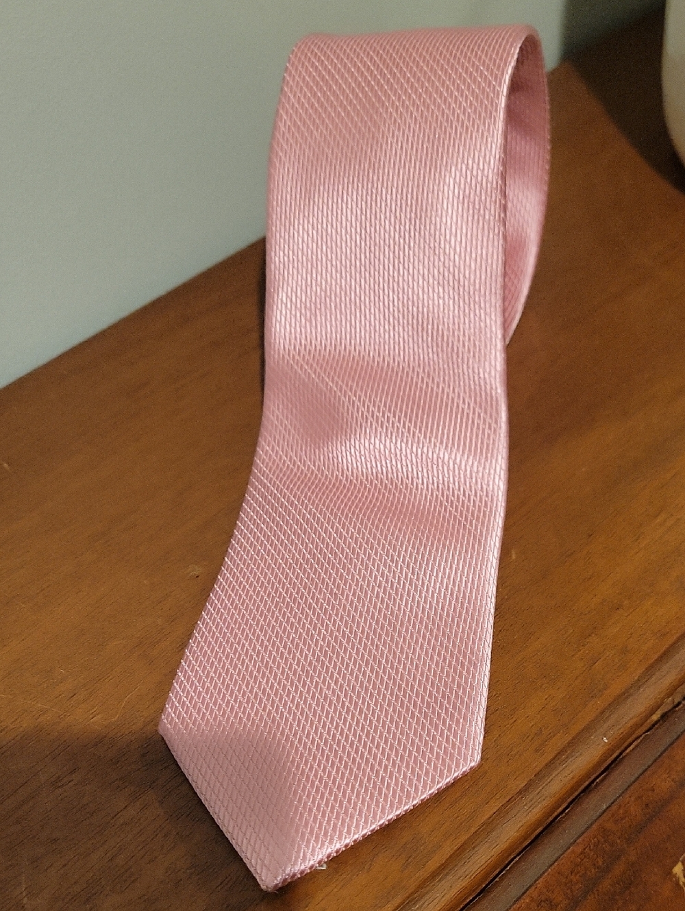 Pronto Uomo Light Pink Textured Men's Tie